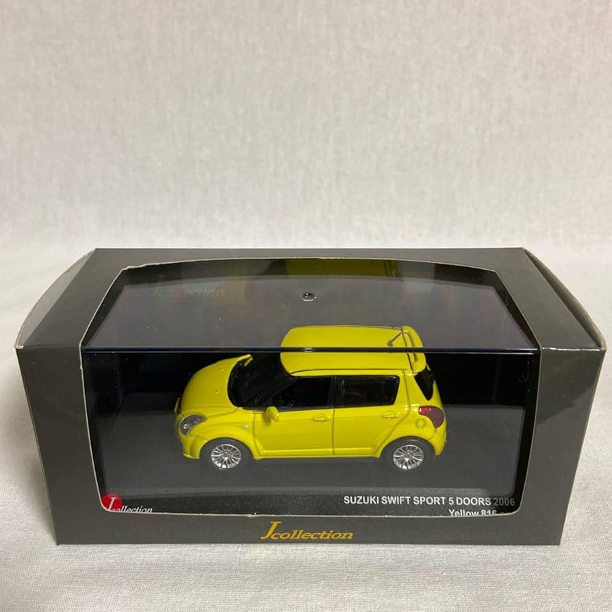 Amazon | 京商 1/43 SUZUKI SWIFT SPORT 5Doors 2006 Yellow